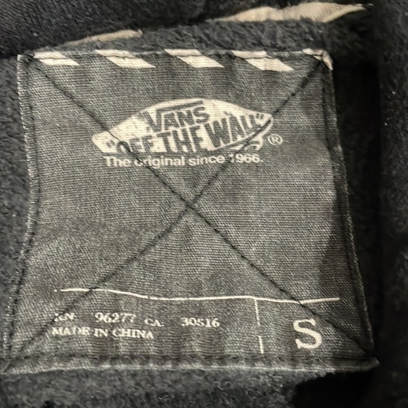 Vans Van Duran Button up Hoodie Sweater - Picture 3 of 3